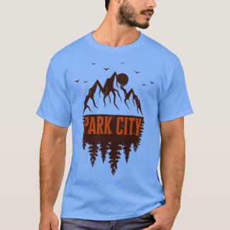 park city utah mountain retro T-Shirt