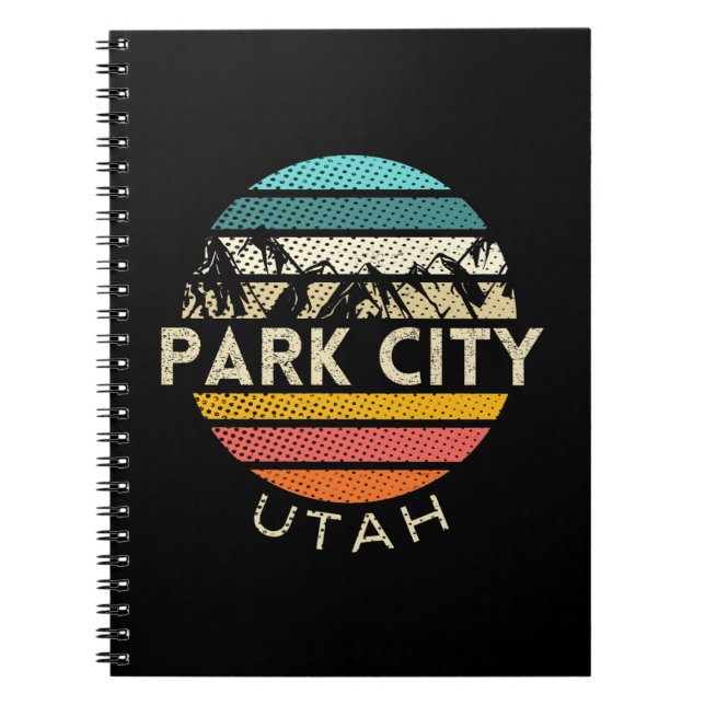 Park City Utah Notebook (Front)