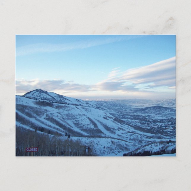 PARK CITY, UTAH POSTCARD (Front)