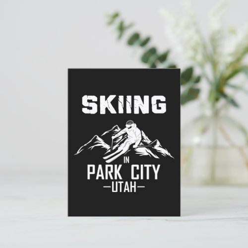 Park city Utah Postcard