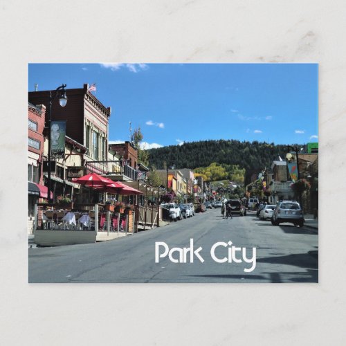Park City Utah Postcard