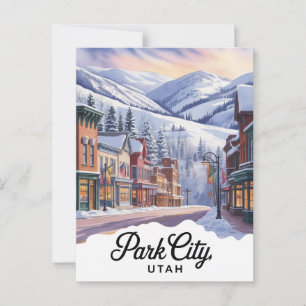 Park City Utah Postcard