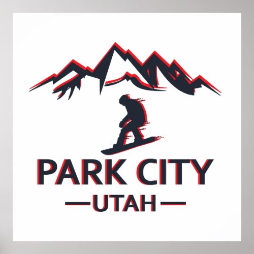Park city Utah Poster