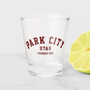 Park City, Utah Shot Glass