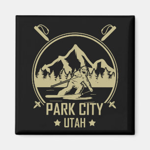 Park City Utah ski resort Magnet