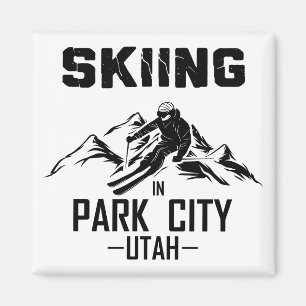 Park City Utah ski resort Magnet