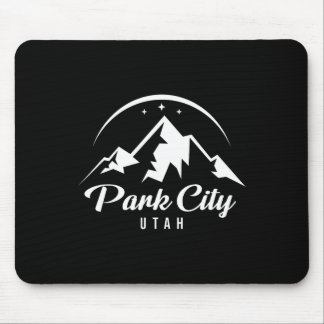 Park City Utah Ski Resort Skiing Snowboarding Mouse Pad