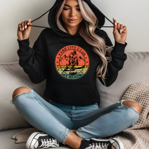 Park city Utah ski resort vintage Hoodie