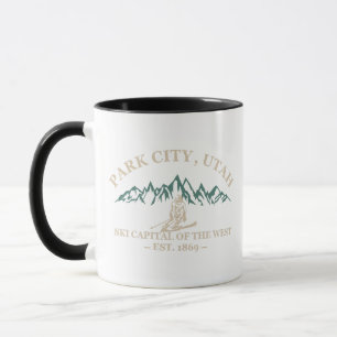 Park city Utah ski resorts Mug