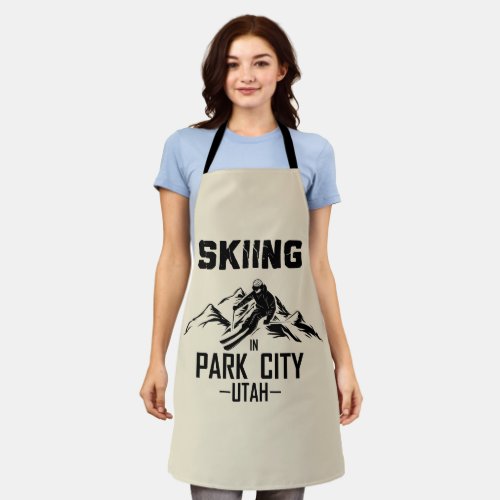 Park City Utah skiing Apron