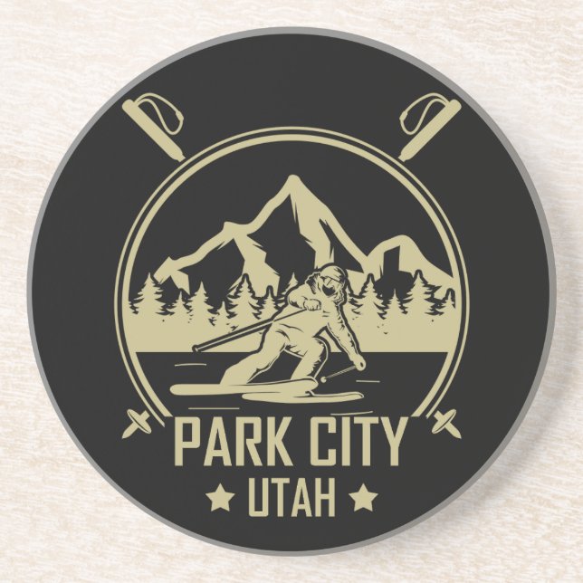 Park City Utah skiing Coaster (Front)
