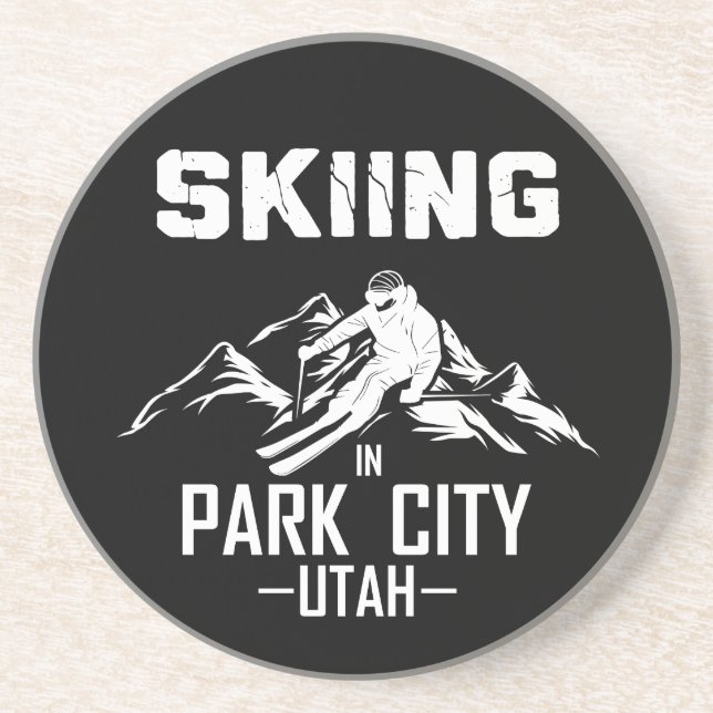 Park City Utah skiing Coaster (Front)