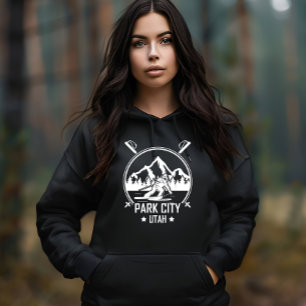 Park City Utah skiing Hoodie