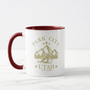 Park City Utah skiing Mug