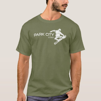 Park City Utah Snowboarder T-Shirt