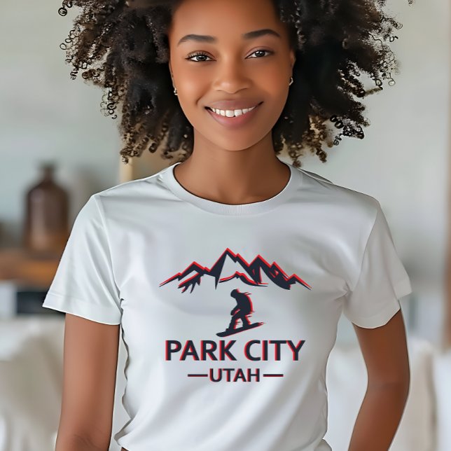 Park city Utah snowboarding T-Shirt (Creator Uploaded)