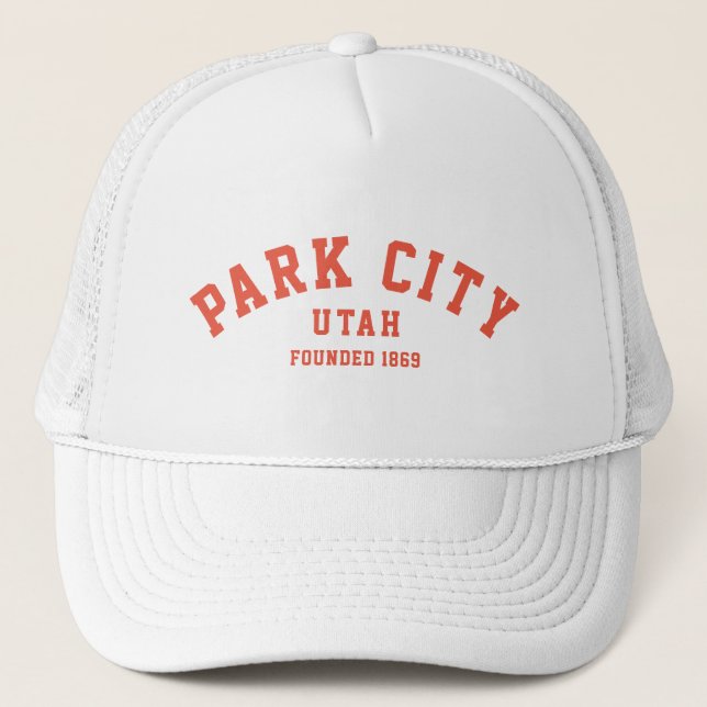 Park City, Utah Trucker Hat (Front)