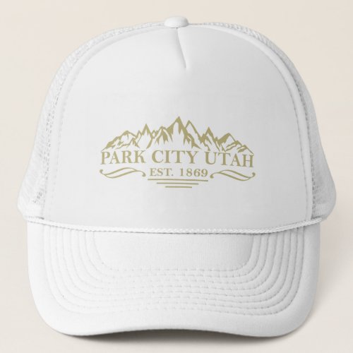 Park city Utah Trucker Hat