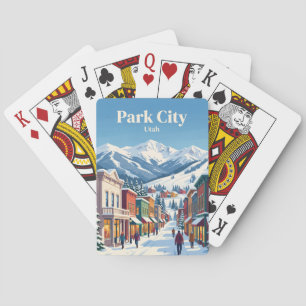 Park City Utah, USA Poker Cards