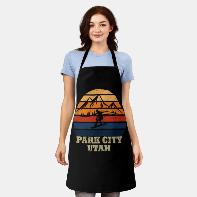 Park city Utah vintage Apron (Worn)