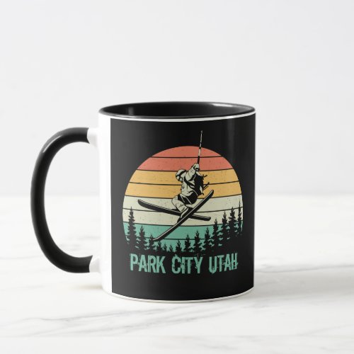 Park city Utah vintage Mug