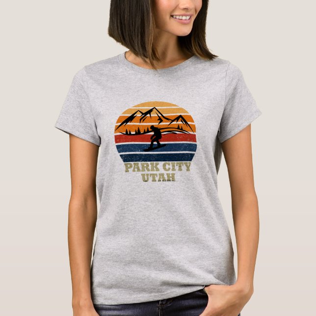 Park city Utah vintage T-Shirt (Front)