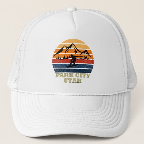 Park city Utah vintage Trucker Hat