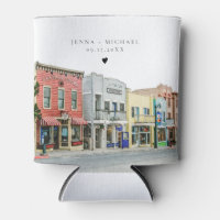 PARK CITY Utah Watercolor Painting Wedding