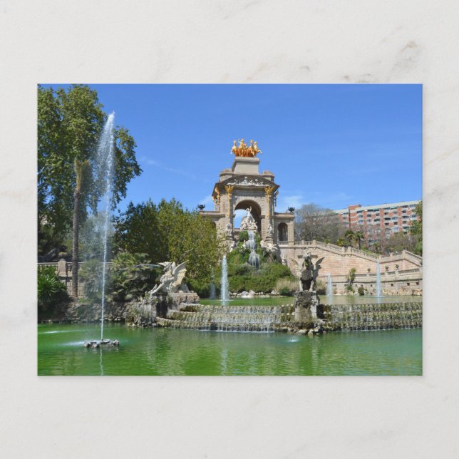 Park Ciutadella Postcard (Front)