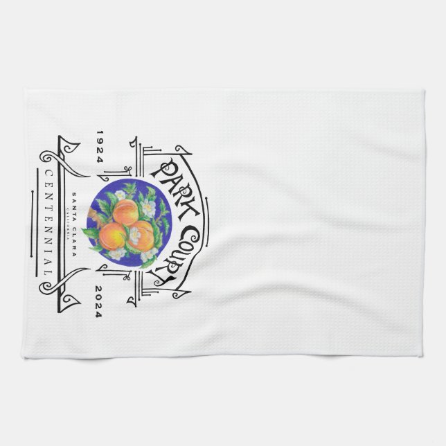 Park Court Centennial Kitchen Towel (Horizontal)