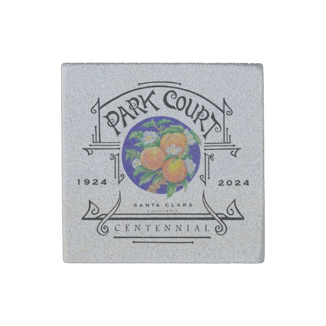 Park Court Centennial Magnet (Front)