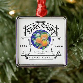 Park Court Centennial Ornament