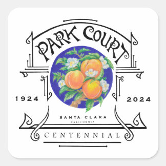 Park Court Centennial Square Sticker
