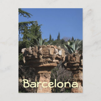 Park Güell, Barcelona Postcard