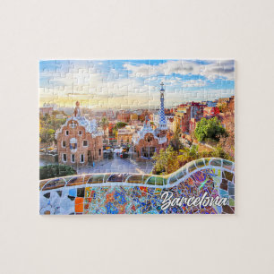 Park Guell, Barcelona, Spain Jigsaw Puzzle