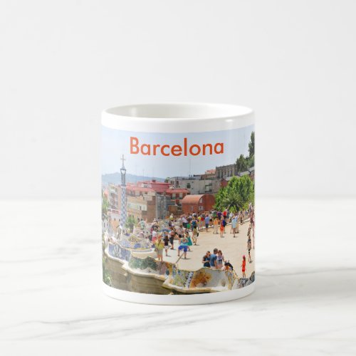 Park Guell in Barcelona Spain Coffee Mug