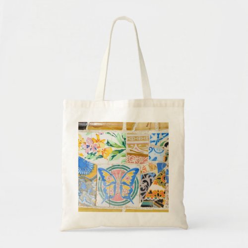 Park Guell mosaics Bag