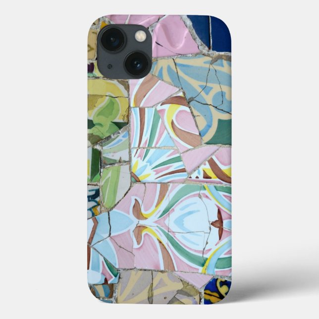 Park Guell mosaics Case-Mate iPhone Case (Back)