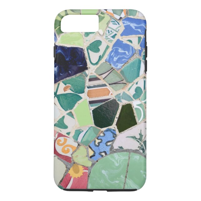 Park Guell mosaics Case-Mate iPhone Case (Back)