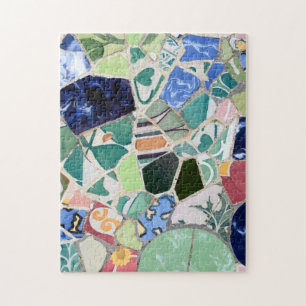 Park Guell mosaics puzzle