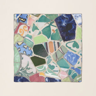 Park Guell mosaics Scarf