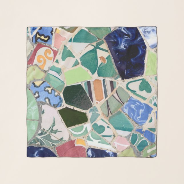 Park Guell mosaics Scarf (Front)