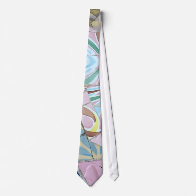 Park Guell mosaics Tie (Front)