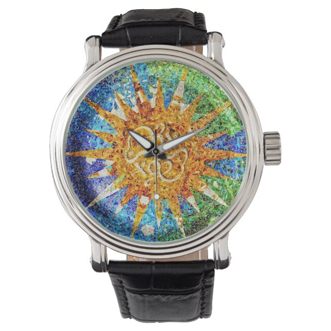 Park Guell mosaics Watch (Front)