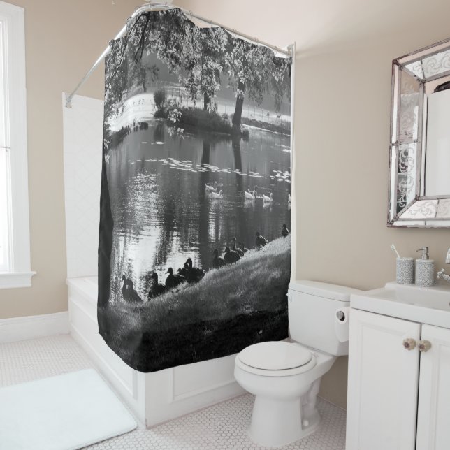 Park Life sccnm Shower Curtain (In Situ)