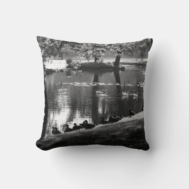 Park Life tpcnm Throw Pillow (Front)
