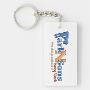 Park N Sons Humor Bunny Ranch Keychain