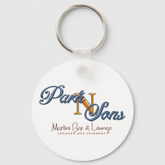 Park N Sons Humor Martini Bar & Lounge Keychain