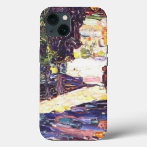 Park of St Cloud with horseman Wassily Kandinsky iPhone 13 Case