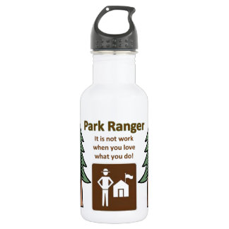 Park Ranger Stainless Steel Water Bottle
